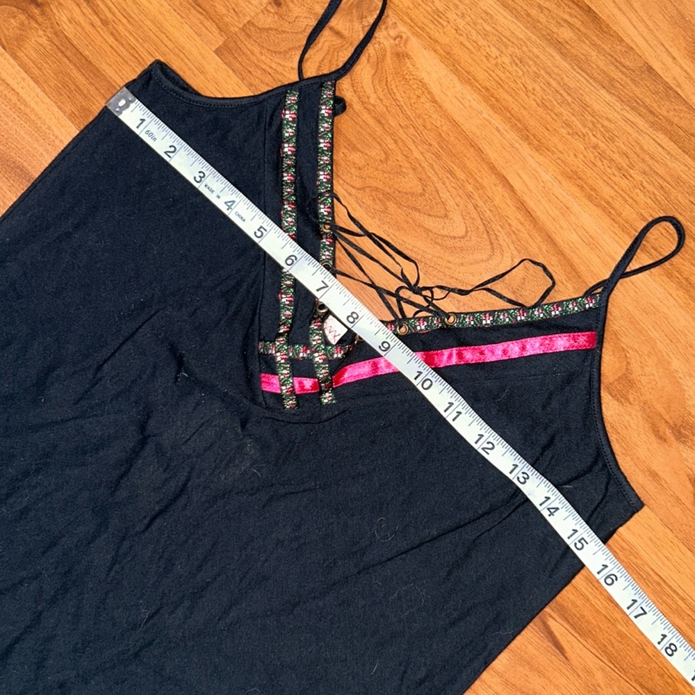 NWT Free People Lace Up Tank Top - Picture 4 of 6